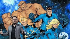 La compañía espacial de Elon Musk recreará el experimento que dio lugar a Los 4 Fantásticos