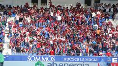La afición del Huesca llenará hasta la bandera El Alcoraz.