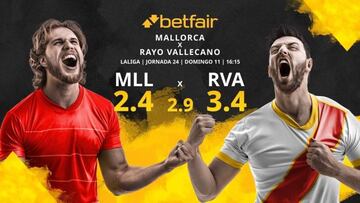 RCD Mallorca vs. Rayo Vallecano: horario, TV, estadísticas, clasificación y pronósticos