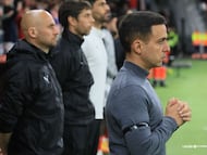 02-03-26. BORJA JIMÉNEZ, DURANTE EL PARTIDO ENTRE EL SPORTING Y EL LEGANÉS.