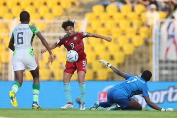 Nigeria y Colombia se enfrentaron por las semifinales del Mundial Femenino Sub 17 de la India en el Estadio Fatorda de Goa.