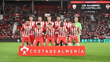 26/10/25 PARTIDO SEGUNDA DIVISION
ALMERIA - CASTELLON
FORMACION EQUIPO