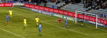 Perbet marca el 0-1.