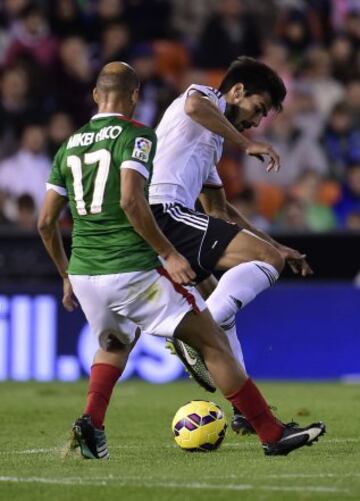 Mikel Rico y Andre Gomes