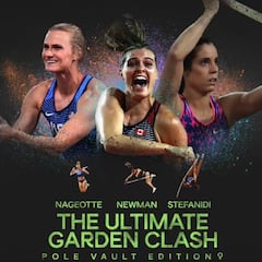 Katerina Stefanidi deslumbra en el duelo en el jardín