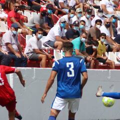 El primer partido de fútbol con público fue en El Hierro