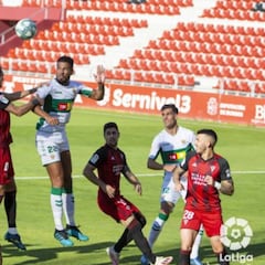 Mirandés 1 - Elche 0: resumen, resultado y gol del partido