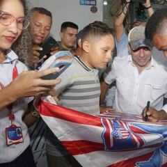 Miguel Borja llega a Junior: "Esto es lo que quería, lo que soñé"