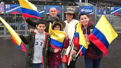 La Selección nunca estará sola: Colombianos en el Stade de France