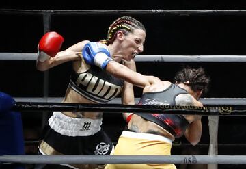 Combate femenino por el Campeonato de España entre Jessica Sánchez y Jennifer Miranda. 