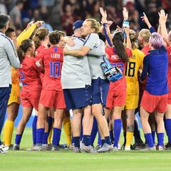 Estados Unidos mata de inicio: marcó siempre antes del 12'