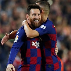 1x1 Barcelona: solo Messi come en la mesa de Messi