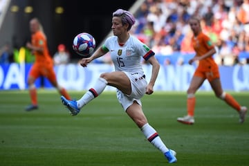 La líder de la selección estadounidense femenina fue nominada al Premio de la Mejor Jugadora de la FIFA, tras consagrarse en el pasado Mundial de Francia 2019, donde además fue nombrada la mejor jugadora del torneo.
