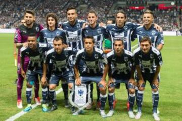 El once hist&oacute;rico de Rayados.