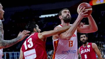 04/09/2019 Marc Gasol en el Espa&ntilde;a - Ir&aacute;n
 DEPORTES
 @NPHOTO-ALBERTONEVADO/FEB
 