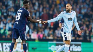 12/03/26 Partido de EUROPA LEAGUE
Celta de vigo - Olympique de Lyon
Expulsion Borja