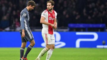 Thomas Müller could miss Champions League last 16 through suspension