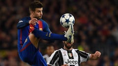 Piqué: "Juve fue mejor; le deseo suerte hasta el final"