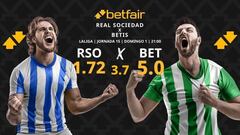 Real Sociedad vs. Real Betis: horario, TV, pronóstico, estadísticas y clasificación