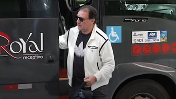 Néstor Lorenzo llega a Brasilia con su cuerpo técnico.