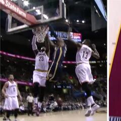 LeBron vs George, a puras clavadas: así fue su duelo