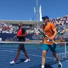 Kyrgios está fuera de control y va a más: escuchen lo que le gritó al árbitro tras perder