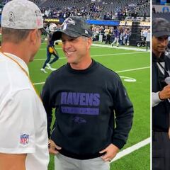 Harbaugh brothers share emotional moment before Ravens vs. Chargers clash!