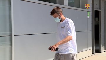 El Bar?a regresa al trabajo con Coutinho, Ter Stegen, Dembel¨¦ y Ansu Fati lesionados