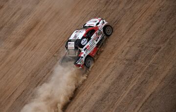 Cuarta etapa entre Arequipa-Tacna / Moquegua. El catarí Nasser Al-Attiyah.
