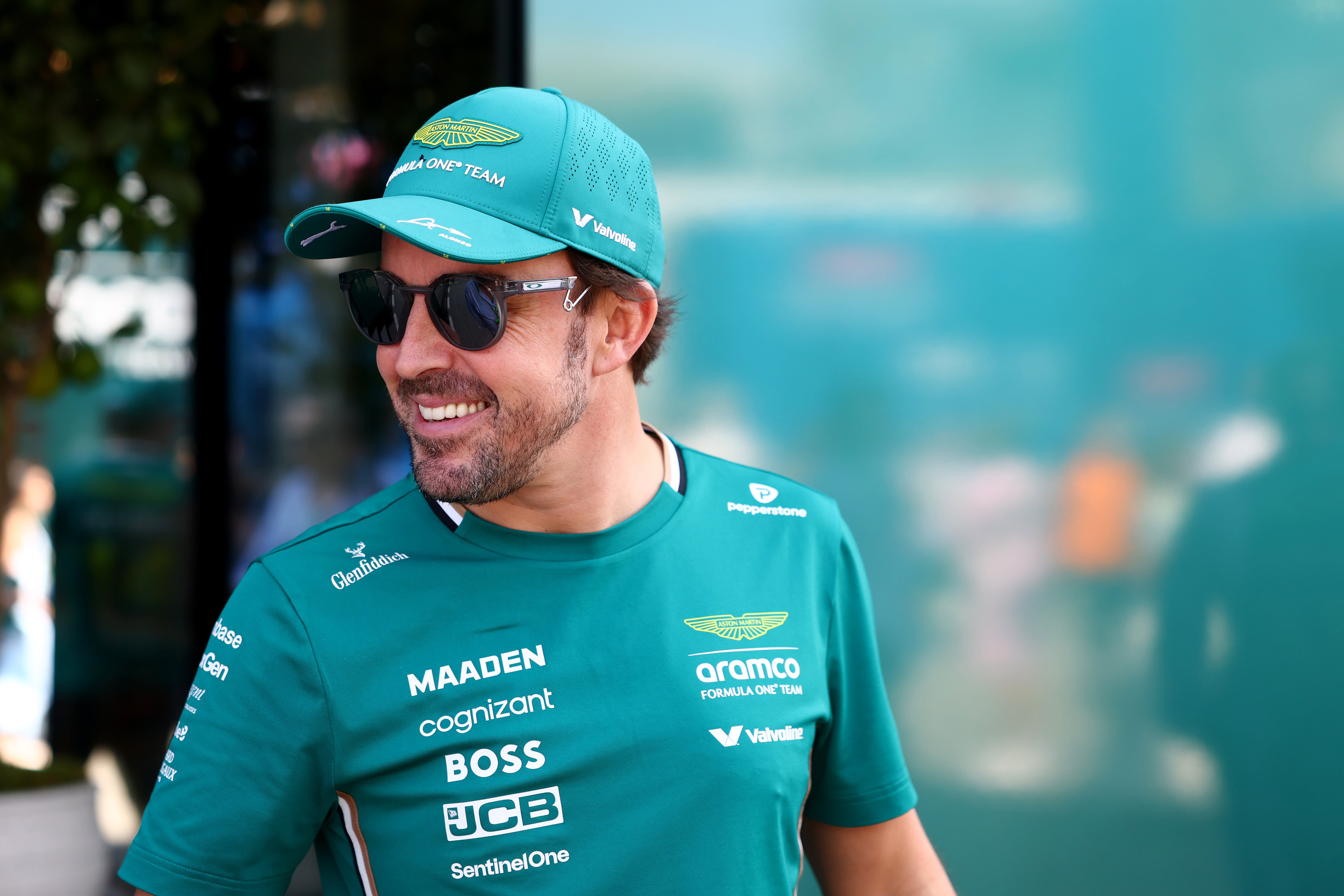 Fernando Alonso, en el GP de Italia.