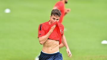 08/07/2022 ENTRENAMIENTO ATHLETIC DE BILBAO JON MORCILLO 08/07/22 PRETEMPORADA
