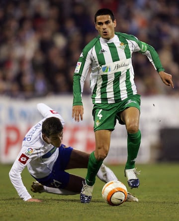 Defendió los colores del Betis desde el 2001 hasta 2009