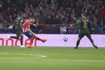 Koke anotó en el primer minuto el 1-0.