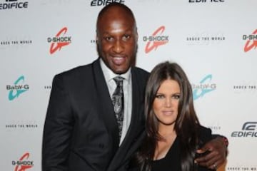 Khloé Kardashian se casó con el basquetbolista, Lamar Odom; luego de que este casi perdiera la vida, apenas se les volvió a ver juntos.  