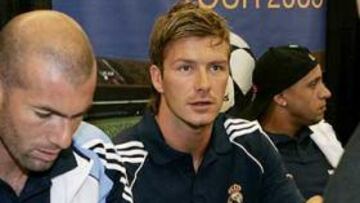 <b>LA GIRA.</B> "Estas giras sirven para proyectar la ilusión en los aficionados", asegura Beckham.