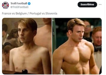 El casi descalabro de Inglaterra y la goleada de España, protagonistas de los memes de octavos