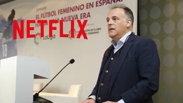 Tebas: "¿Partidos de LaLiga en Netflix? Estoy convencido que sí"