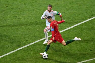 2-1. Cristiano Ronaldo marcó el segundo gol.