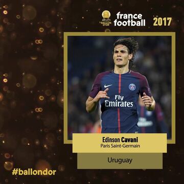 La clasificación del Balón de Oro en imágenes