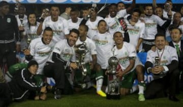 Más veces campeones: Nacional con 15 títulos