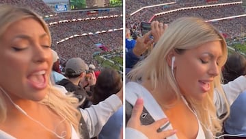 Vean lo que hizo esta influencer durante el show de Bad Bunny que le ha costado miles de seguidores en redes