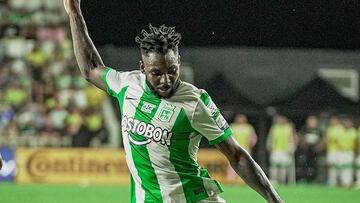 Álvaro Angulo, jugador de Atlético Nacional.