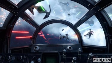 Star Wars Battlefront, reventando naves del imperio