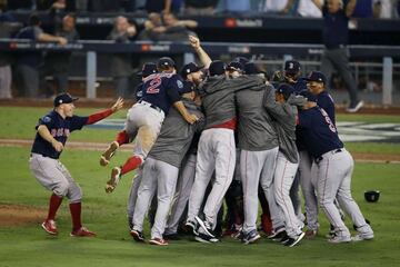 Las mejores imágenes de la celebración de Boston Red Sox