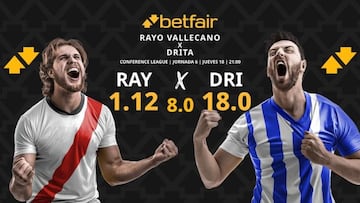 Rayo Vallecano vs. FC Drita: horario, dónde ver, pronósticos y clasificación
