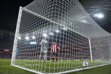 0-1. Munir marcó el primer tanto.