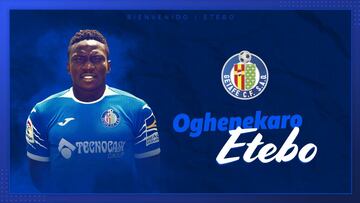 Etebo, nuevo jugador del Getafe.