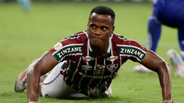 Jhon Arias, volante de Fluminense, en la mira de Galatasaray