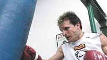 <b>LISTO. </b>Castillejo no descuida lo más mínimo su preparación.