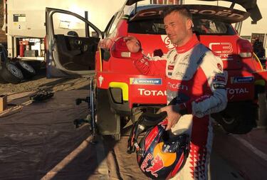Sebastien Loeb: "Llevo seis a?os sin correr y no s¨¦ d¨®nde estar¨¦"